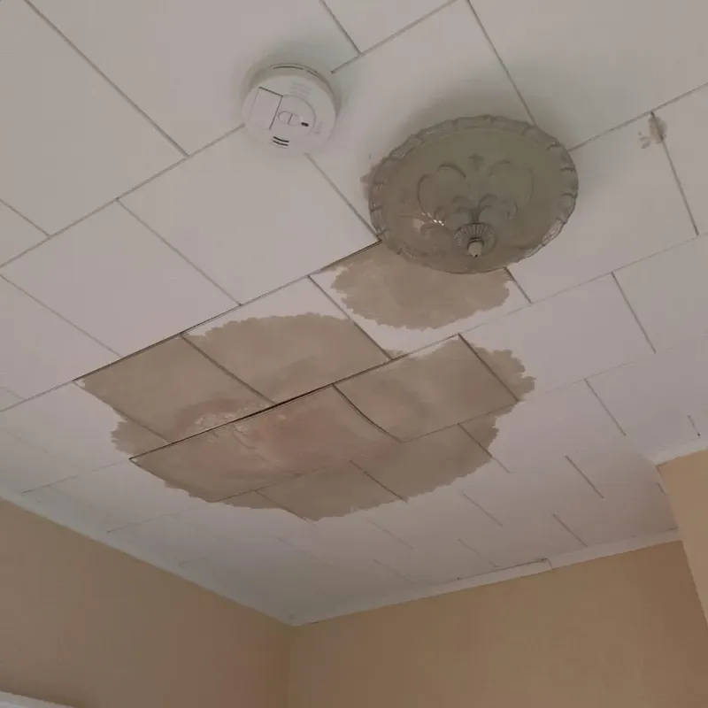 Ceiling Water Damage Repair in Lunenburg, MA