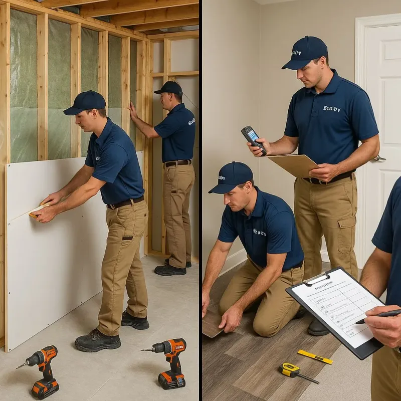 Repairs and Reconstruction process in Lunenburg, MA