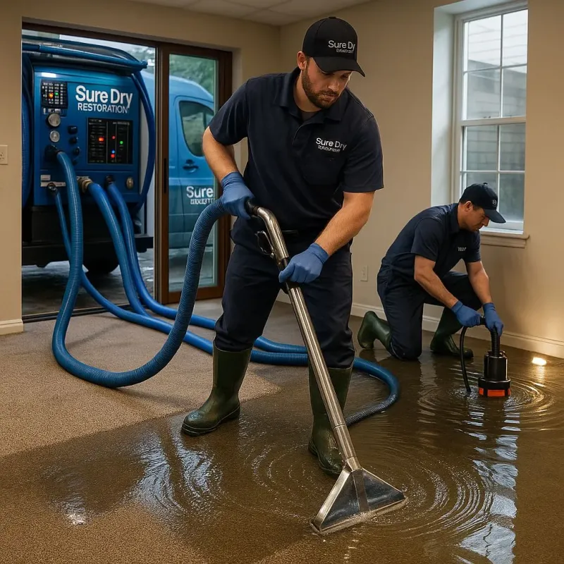 Water Extraction and Removal process in Lunenburg, MA